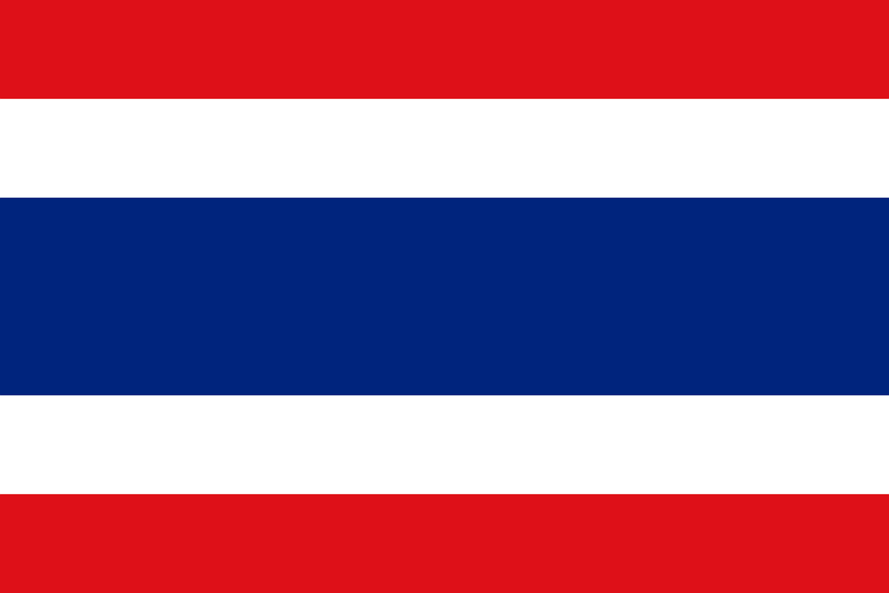 Photo drapeau thailandais